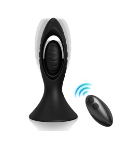 ARMONY - VIBRATOR  ANAL PLUG SILICONE BLACK