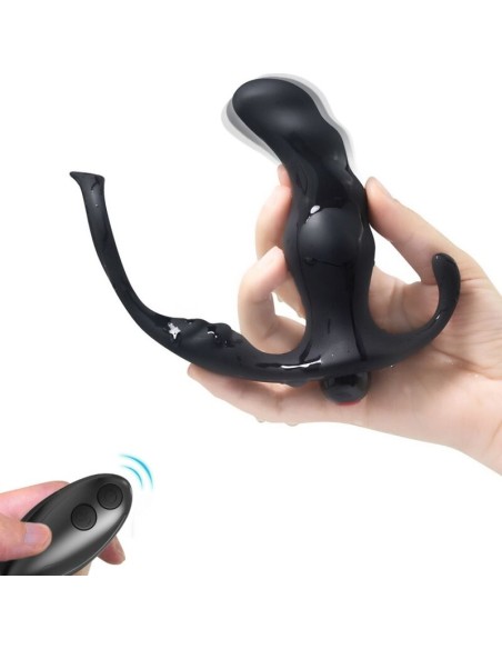 ARMONY - KNIGHT VIBRATOR ANAL PROSTATE  RING REMOTE CONTROL BLACK