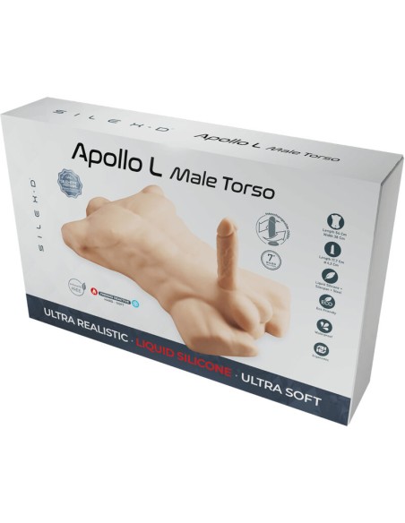 SILEXD - APOLLO L TORSO REALISTICO MASCULINO
