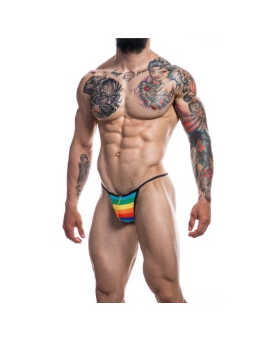 CUT4MEN - TANGA PROVOCATIVE RAINBOW XL