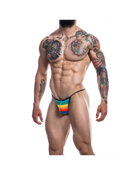 CUT4MEN - TANGA PROVOCATIVE RAINBOW XL