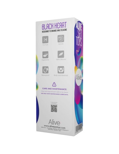 ALIVE - BLACK HEART ESTIMULADOR ANAL