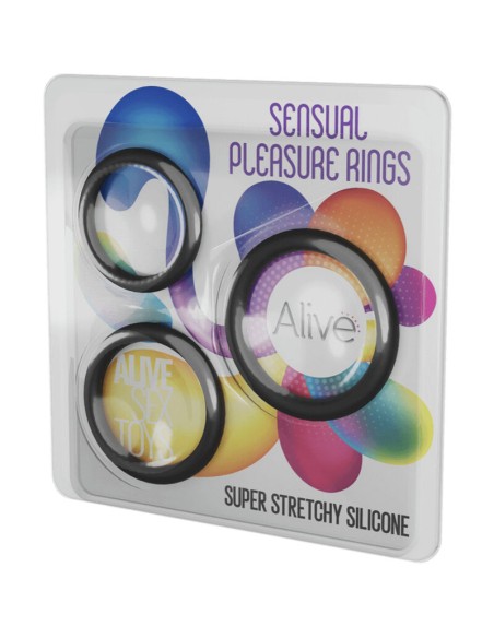 ALIVE - KIT TRES SENSUAL PLEASURE RINGS