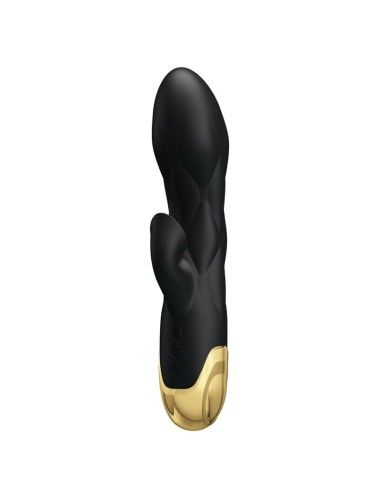 PRETTY LOVE - BLACK RECHARGEABLE GOLD PLATED...