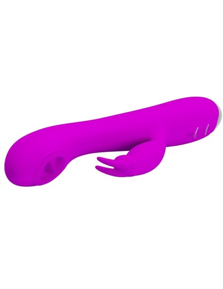 PRETTY LOVE - RACHEL RECHARGEABLE VIBRATOR WITH PURPLE SUCTION CUP