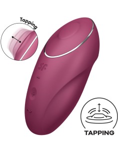 SATISFYER - TAP  CLIMAX 1 VIBRADOR LAY-ON ROJO