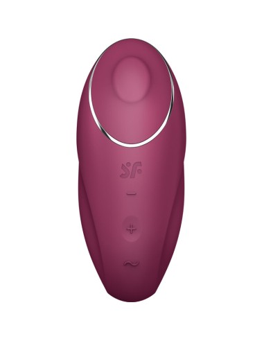 SATISFYER - TAP  CLIMAX 1 VIBRADOR LAY-ON ROJO