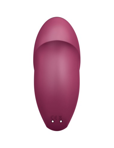 SATISFYER - TAP  CLIMAX 1 VIBRADOR LAY-ON ROJO