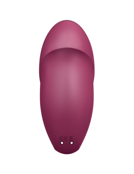SATISFYER - TAP  CLIMAX 1 VIBRADOR LAY-ON ROJO