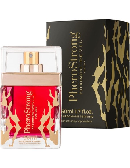 PHEROSTRONG - PERFUME CON FEROMONAS DEVIL PARA HOMBRE 50 ML