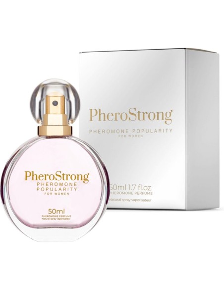 PHEROSTRONG - PERFUME CON FEROMONAS POPULARITY PARA MUJER 50 ML