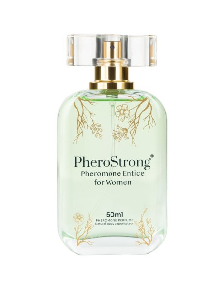 PHEROSTRONG - PERFUME CON FEROMONAS ENTICE PARA MUJER 50 ML