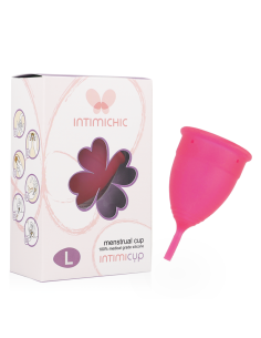 INTIMICHIC - MENSTRUAL CUP MEDICAL GRADE SILICONE - SIZE L 2