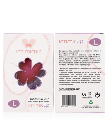 INTIMICHIC - MENSTRUAL CUP MEDICAL GRADE...