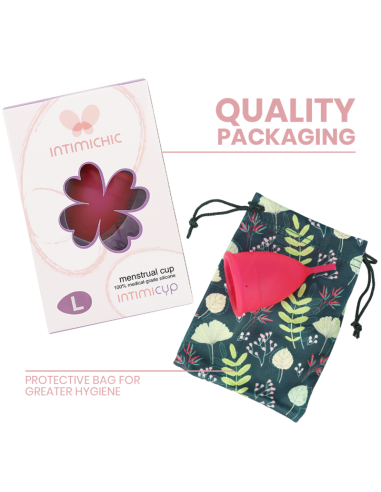 INTIMICHIC - MENSTRUAL CUP MEDICAL GRADE...