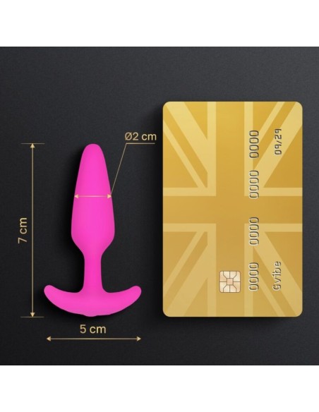 G-VIBE - GPLUG PLUG ANAL VIBRADOR XS FUCSIA