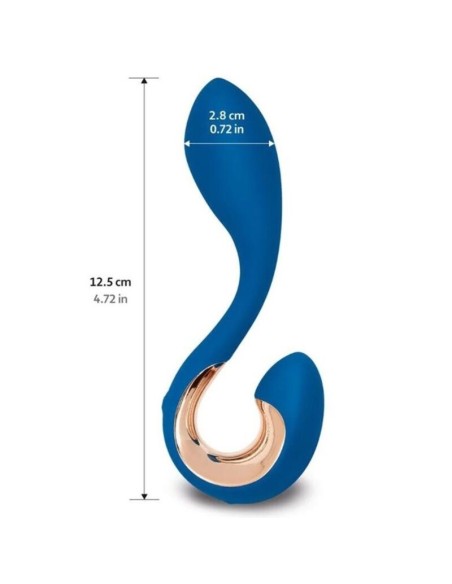 G-VIBE - GPOP 2 VIBRADOR PUNTO G Y P AZUL INDIGO