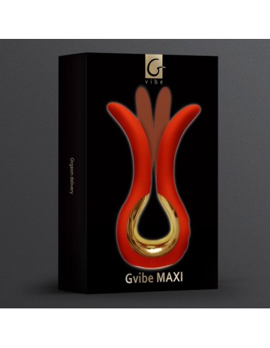 G-VIBE - GVIBE MAXI VIBRADOR CON DOS PUNTAS...