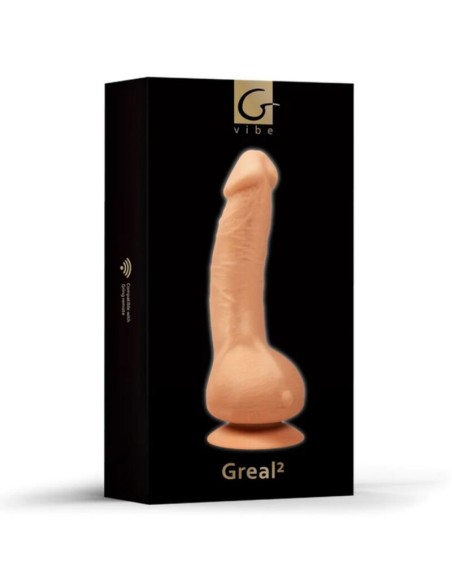 G-VIBE - GREAL 2 VIBRADOR REALÍSTICO NATURAL