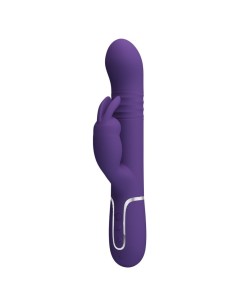 PRETTY LOVE - COALE RABBIT VIBRATOR 4 IN 1 PURPLE 2