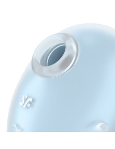 SATISFYER - CUTIE GHOST LAY-ON VIBRATOR LIGHT BLUE 2