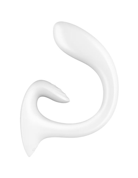 SATISFYER - G FOR GODDESS 1 RABBIT VIBRATOR WHITE