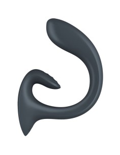 SATISFYER - G FOR GODDESS 1 RABBIT VIBRATOR DARK GRAY 2