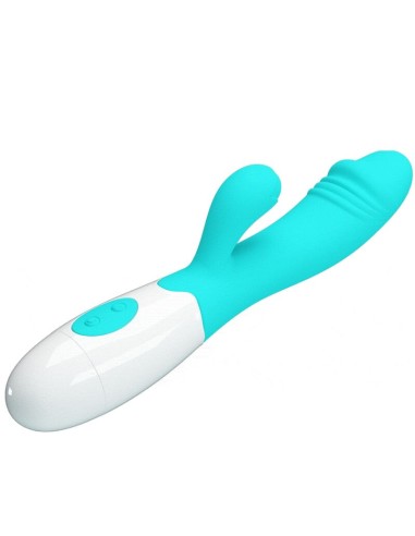 PRETTY LOVE - SNAPPY G-SPOT VIBRATOR AQUA GREEN