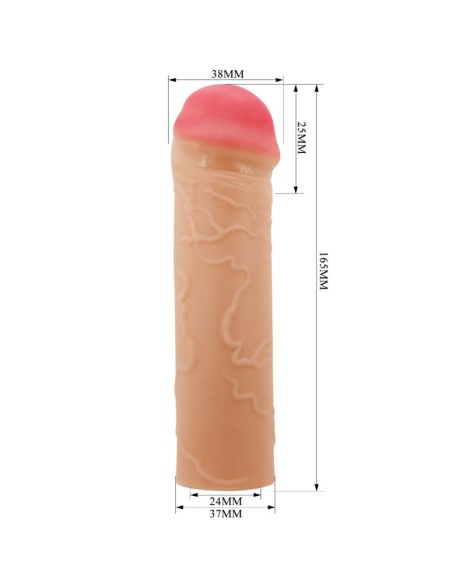 PRETTY LOVE - NILE PENIS EXTENDER COVER FLESH