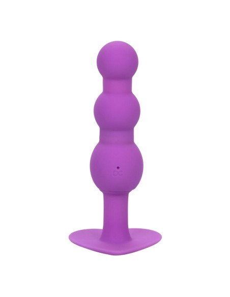 CALEXOTICS - FIRST TIME PLUG ANAL CON TRIPLE CUENCAS 10 VIBRACIONES VIOLETA