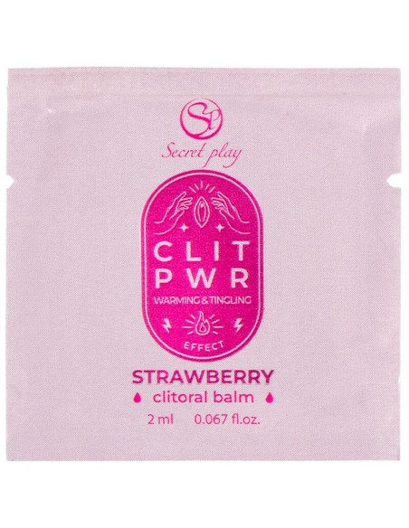 SECRETPLAY - SINGLE DOSE STRAWBERRY LUBRICANT 2 ML
