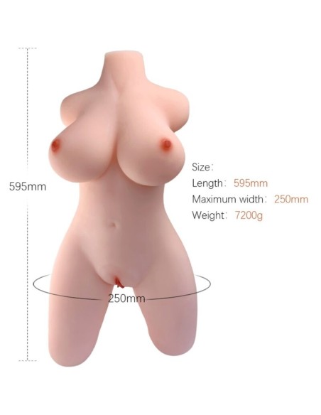 ARMONY - TORSO FEMENINO REALISTICO MODELO 2