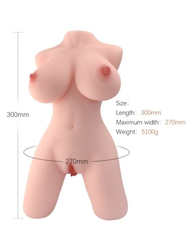 ARMONY - TORSO FEMENINO REALISTICO MODELO 5