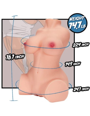 ARMONY - TORSO FEMENINO REALISTICO MODELO 10