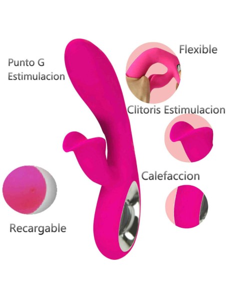 ARMONY - DARO VIBRADOR  ESTIMULADOR PULL RING FUCSIA