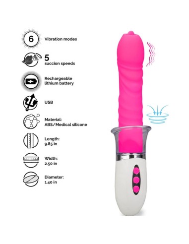 ARMONY - LIBERTY VIBRADOR  THRUSTING CON LENGUA