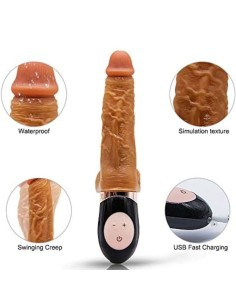 ARMONY - DILDO REALISTICO VIBRADOR RECARGABLE