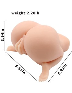 ARMONY - MASTURBADOR MASCULINO ANO  VAGINA 2