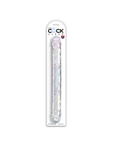 KING COCK - DOUBLE TROUBLE DOUBLE DILDO 46 CM...