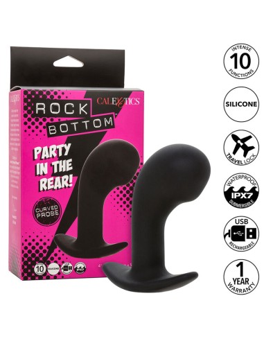 CALEXOTICS - ROCK BOTTOM PLUG ANAL CURVADO 10...