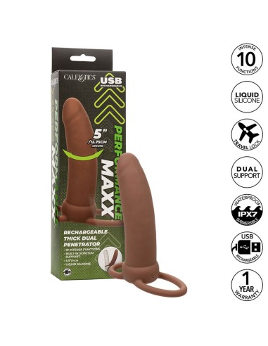 CALEXOTICS - MAXX DOBLE PENETRADOR GRUESO 10...