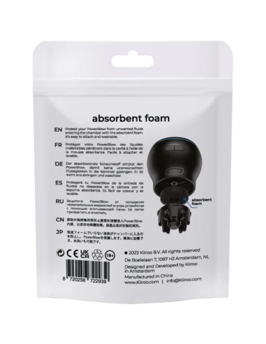 KIIROO - POWER BLOW ABSORBENT FOAM 5 PACK
