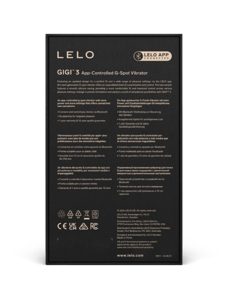 LELO - GIGI™ 3 G-SPOT VIBRATOR VIOLET