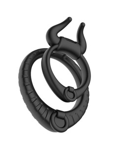 ARMONY - BULL'S PASION ANILLO NEGRO