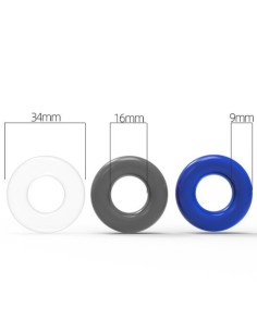 ARMONY - TITAN LOVE  ANILLO DONUT MÚLTIPLES COLORES 2