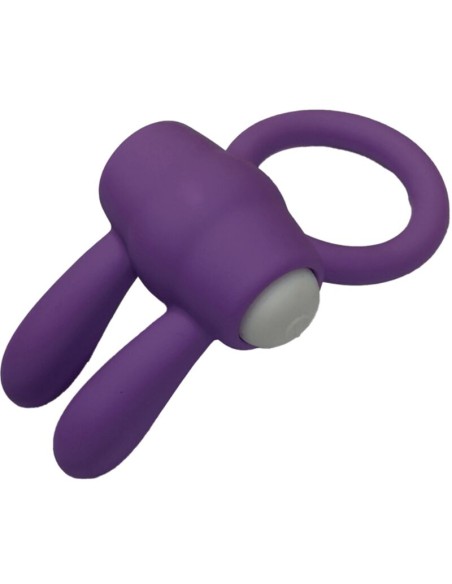 ARMONY - MR BUNNY ANILLO VIBRADOR SILICONA PURPLE