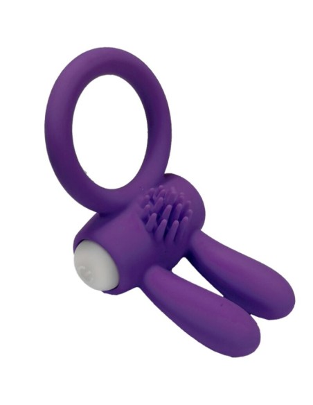 ARMONY - MR BUNNY ANILLO VIBRADOR SILICONA PURPLE