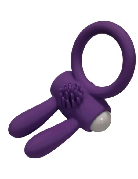 ARMONY - MR BUNNY ANILLO VIBRADOR SILICONA PURPLE