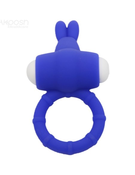 ARMONY - MS BUNNY ANILLO VIBRADOR SILICONA AZUL