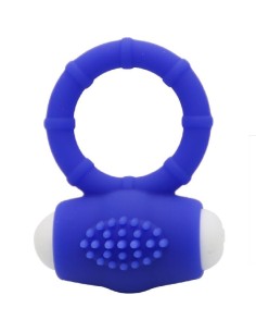 ARMONY - POWER O ANILLO VIBRADOR SILICONA AZUL